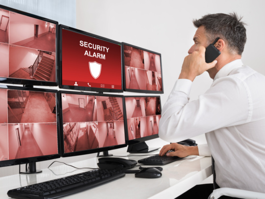 Realtime security alert