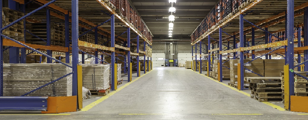 Construction site warehouse