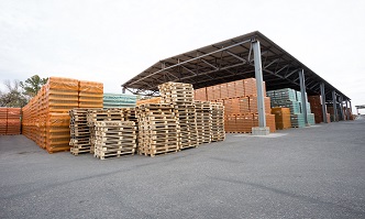 warehouse finished products canopy